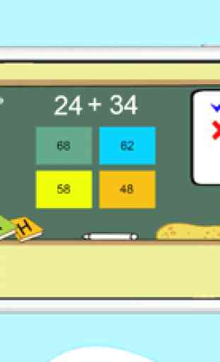 Addition matemática jogos educativos para crianças 2