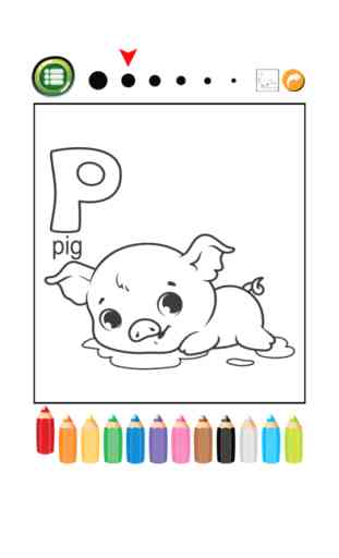 livro de colorir ABC Coloring 3