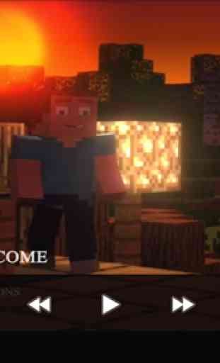Before Monsters Come - A Minecraft video parody 4