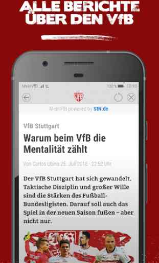 Mein VfB. Die App für alle Fans des VfB Stuttgart 3