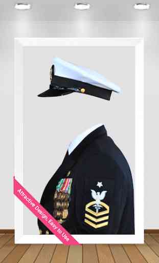 Navy Photo Suit Maker 2