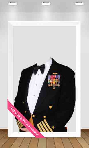 Navy Photo Suit Maker 3