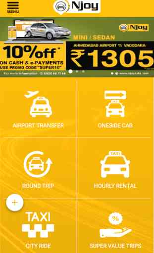 Njoy Cabs - Outstation Taxi 1