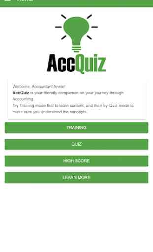 Accounting Quiz - AccQuiz 1