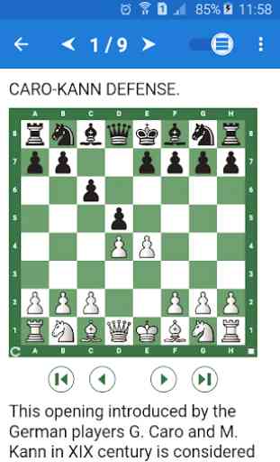 Chess Tactics in Caro-Kann Defense 1