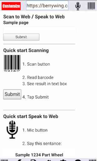 Scan to Web 2