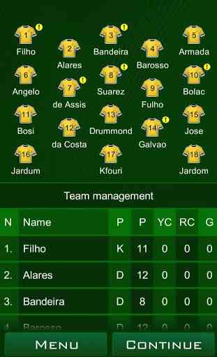 Brazil 2016 Soccer Manager Pro 3
