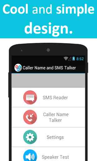 Caller Nome e SMS Talker 1