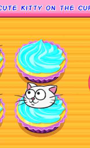 Kitty Cupcakes Cooking Games 3