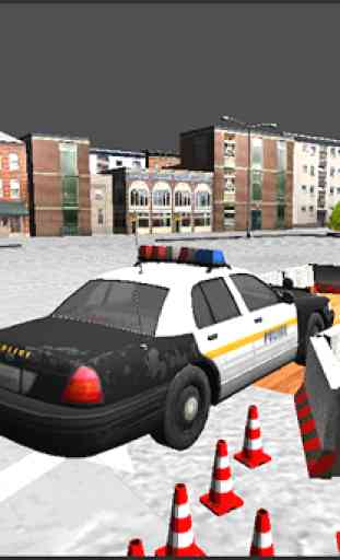 Police Car Estacionamento 3D 1