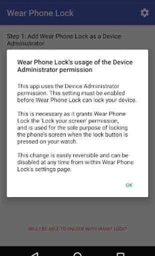 Wear Phone Lock for Wear OS 2