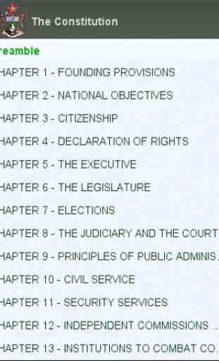 Zimbabwe Constitution 3