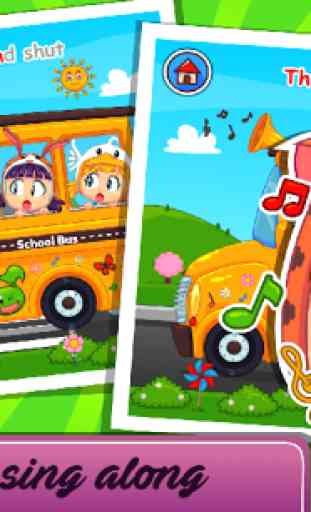 Kids Song: Wheel On The Bus 2