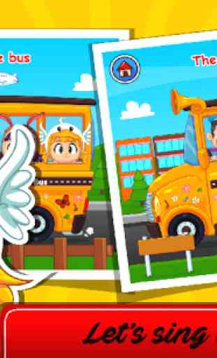 Kids Song: Wheel On The Bus 3