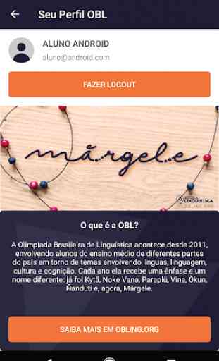 OBL - Olimpíada Brasileira de Linguística 3