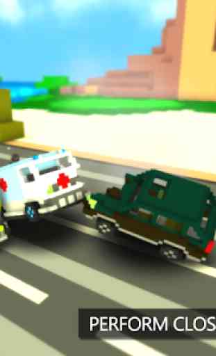 Blocky Highway Traffic Racer 2