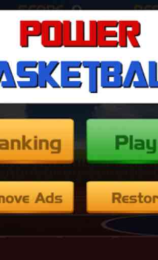Power Basketball : Stars Sport Ball arcade 3