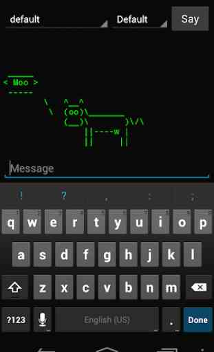 Cowsay for Android 1