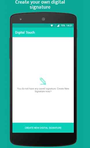 Digital Touch : Create colorful digital signature 1