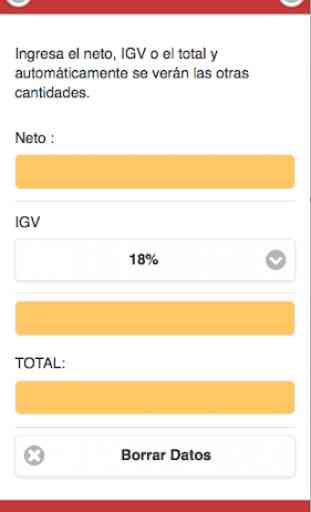 Calculadora de IGV 2