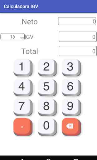 Calculadora IGV 1
