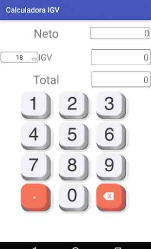 Calculadora IGV 2