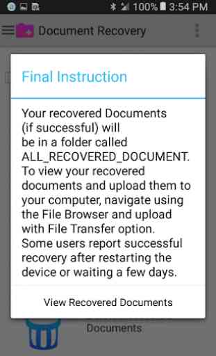 Document Recovery 4