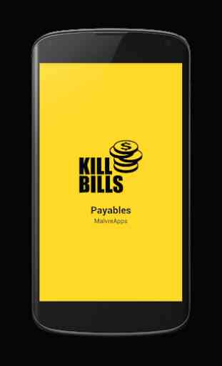 Kill Bills - Contas a Pagar 1