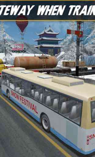 Festiwal wzgórz autobus śniegu 2