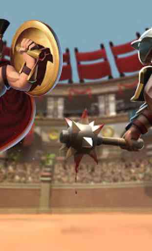 Gladiator Heroes Clash - Jogo de Luta e Estratégia 3