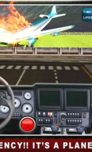Aeroporto de resgate do caminhão Simuladores - Grandes aeródromo habilidades de condução virtuais em um ambiente de tráfego 3D realista 1