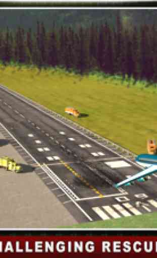 Aeroporto de resgate do caminhão Simuladores - Grandes aeródromo habilidades de condução virtuais em um ambiente de tráfego 3D realista 3