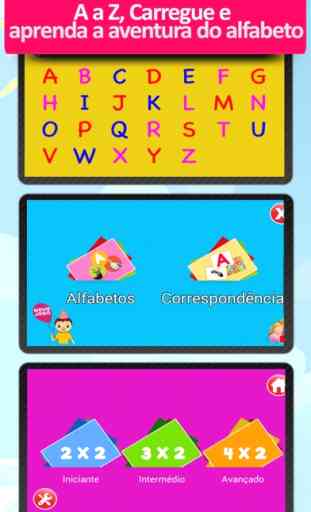Aprende o Alfabeto com sons de animais e imagens para bebés e crianças 3