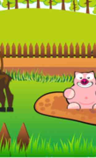 Jogos educativos para crianças 2-5 sobre os animais da fazenda: Aprender para a creche, pré-escola ou jardim de infância 1