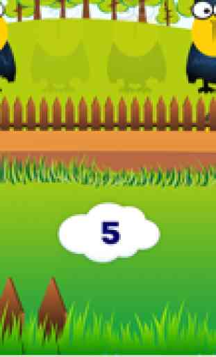 Jogos educativos para crianças 2-5 sobre os animais da fazenda: Aprender para a creche, pré-escola ou jardim de infância 4
