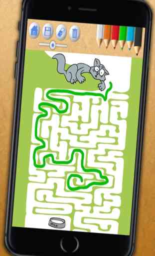 labirintos de animais puzzle a crianças e meninos de 3 a 9 anos de idade 4