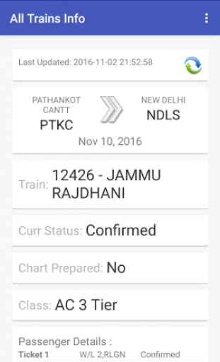 All Trains Info & PNR Status - IRCTC Railway App 3