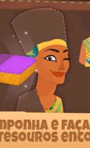 Arqueólogo Egito: Jogos para Crianças e Meninas 4