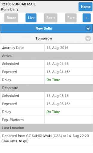 eRail.in Railways Train Time Table, Seats, Fare 3