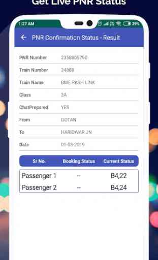 Railway PNR Check 2