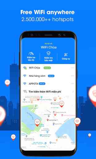 WiFi Chùa - Connect free hotspots 1