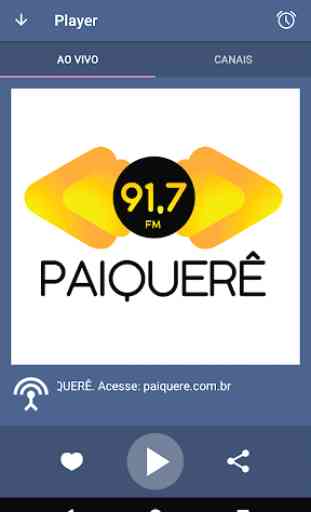 Rádio Paiquerê  91,7 FM 1