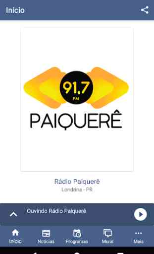 Rádio Paiquerê  91,7 FM 2