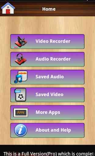 Audio and Video Recorder Pro 1