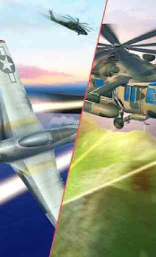 helicóptero ar de guerra: guerra moderna 2