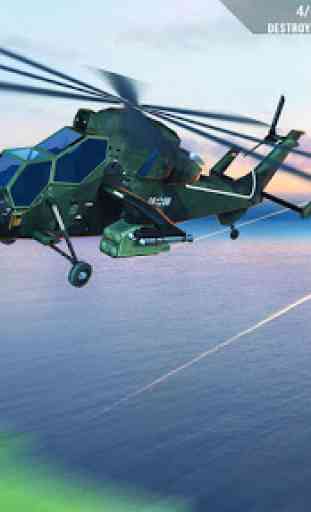 helicóptero ar de guerra: guerra moderna 4