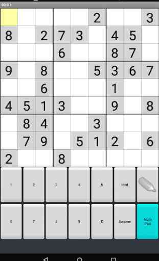 Sudoku with Step by Step Hints 4