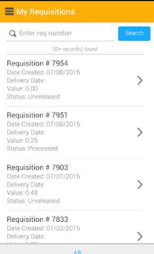 Infor Lawson Mobile Requisitions 3