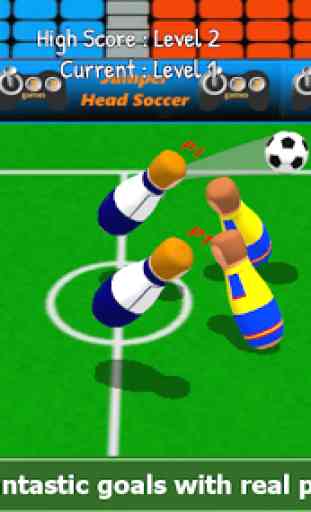 Jumper Head Soccer: 3D física de futebol 1