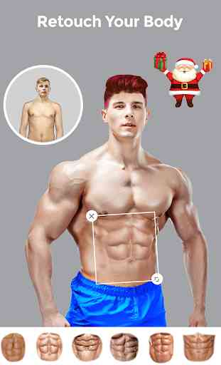 Men Body Styles SixPack tattoo - Photo Editor app 1